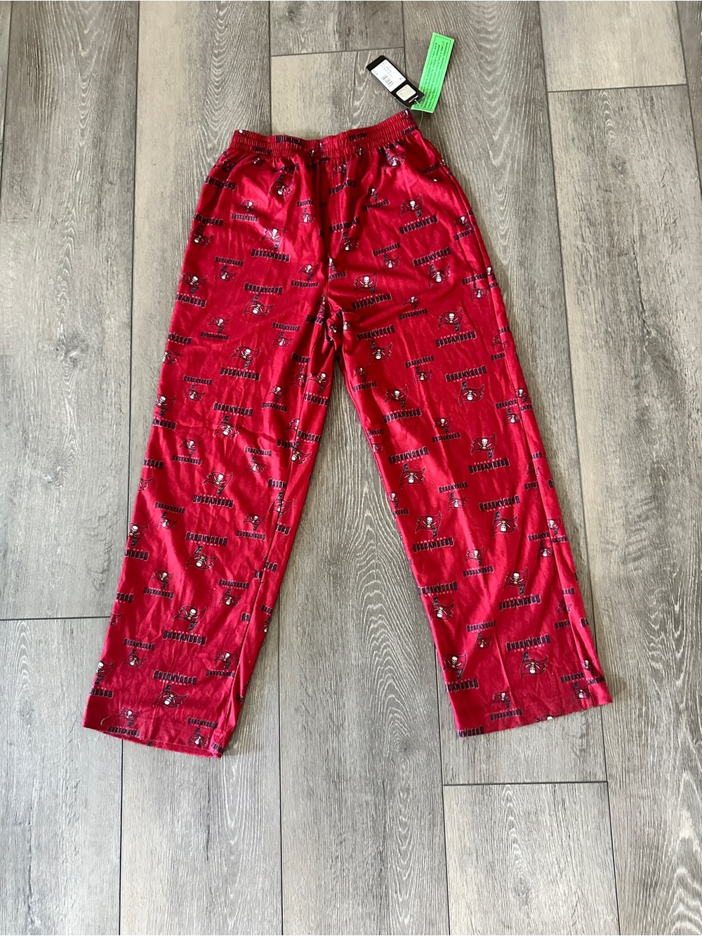 Youth NFL Tampa Bay Buccaneers Fleece Pajama Lounge Pants Size L 14/16
